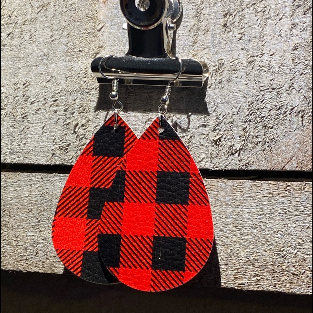 Buffalo Plaid Earrings